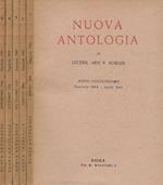 Nuova antologia di lettere, arti e scienze Anno 101°, fasc.1984,1988,1989,1990,1991, vol.4,8,9,10,11 1966