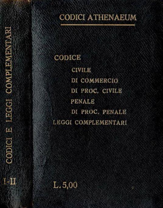 Codici e Leggi Complementari - copertina