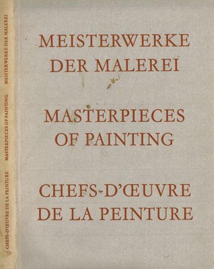 Meisterwerke der malerei - Edwin Redslob - copertina