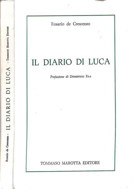 Il Diario di Luca - copertina