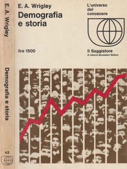 Demografia e Storia - Edward A. Wrigley - copertina