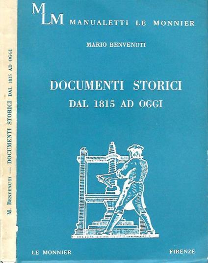 Documenti Storici - Mario Benvenuti - copertina