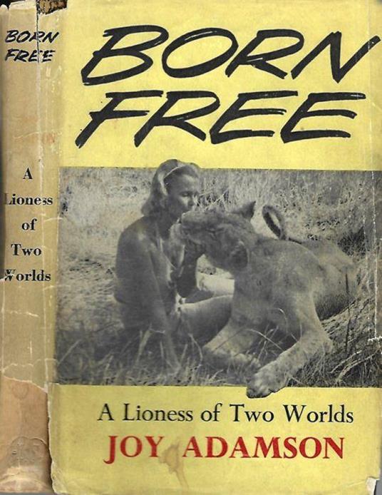 Born Free - Joy Adamson - copertina