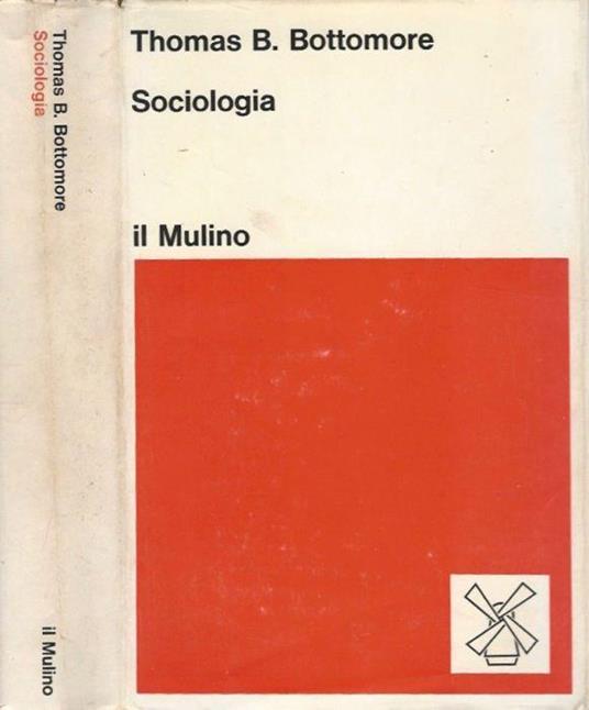 Sociologia - Thomas B. Bottomore - copertina