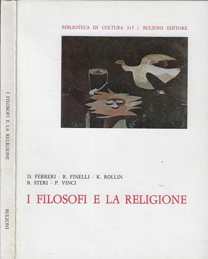 I filosofi e la religione - copertina