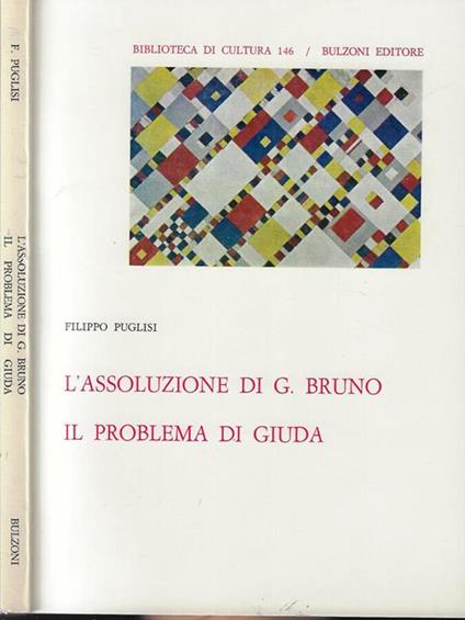 L' assoluzione di G. Bruno il problema di guida - Filippo Puglisi - copertina