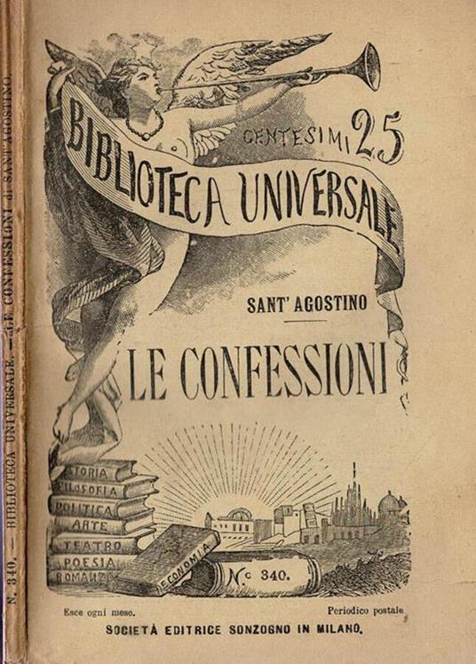 Le Confessioni - Agostino (sant') - copertina