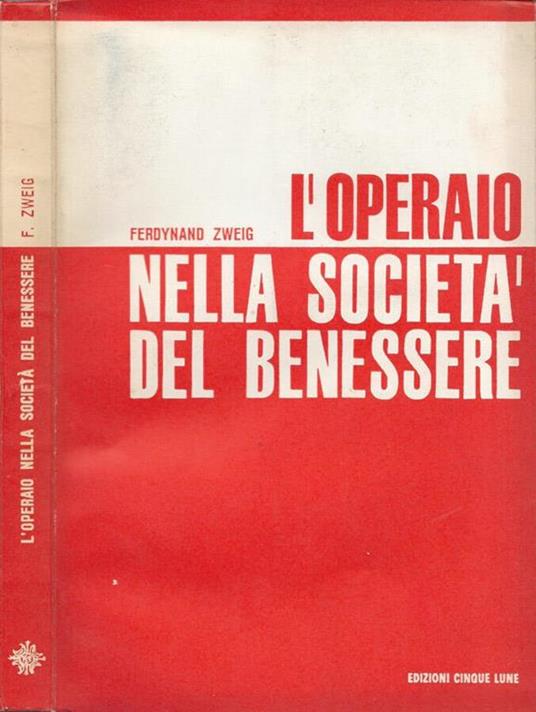 L' operaio nella società del benessere - copertina