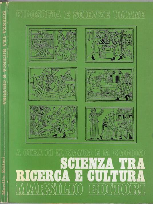 Scienza tra ricerca e cultura - M. Bianca - copertina
