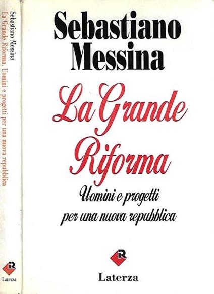 La Grande Riforma - Sebastiano Messina - copertina
