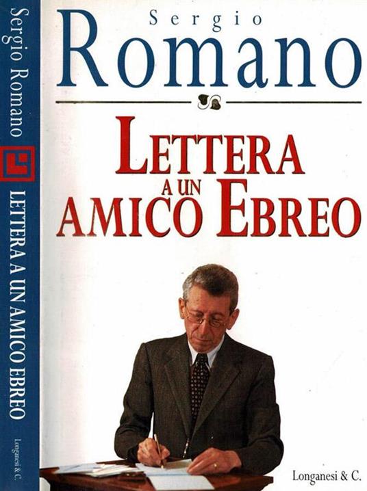 Lettera a un amico ebreo - Sergio Romano - copertina