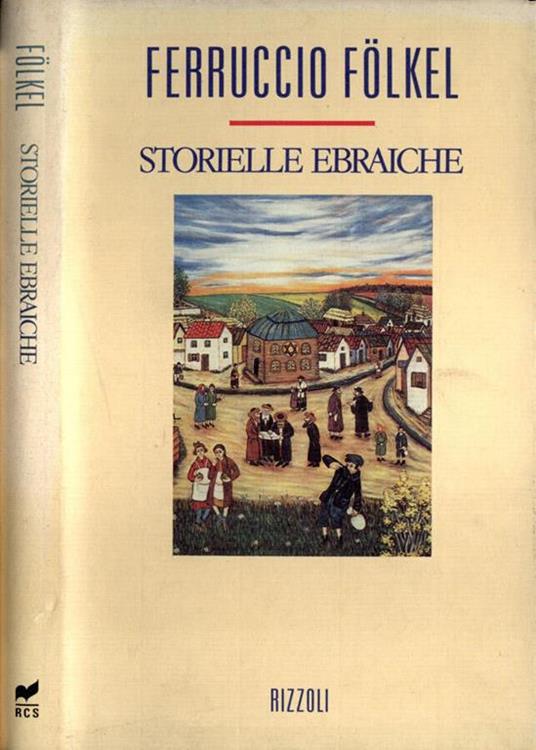 Storielle ebraiche - Ferruccio Folkel - copertina