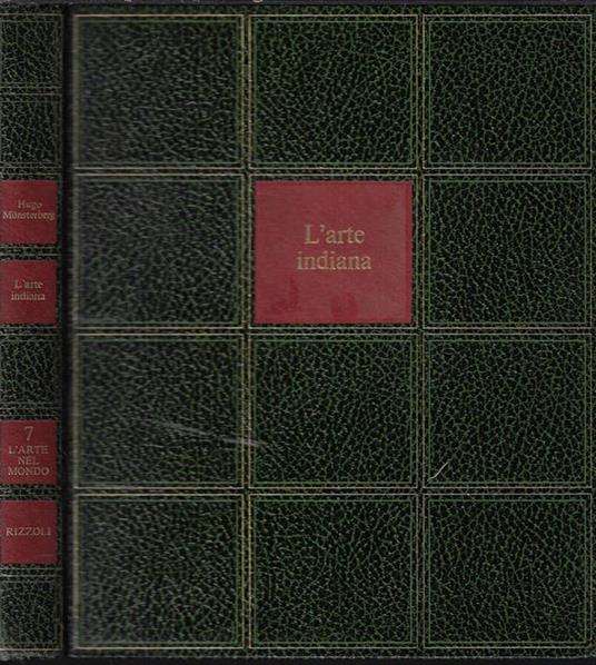 L' arte indiana - Hugo Munsterberg - copertina