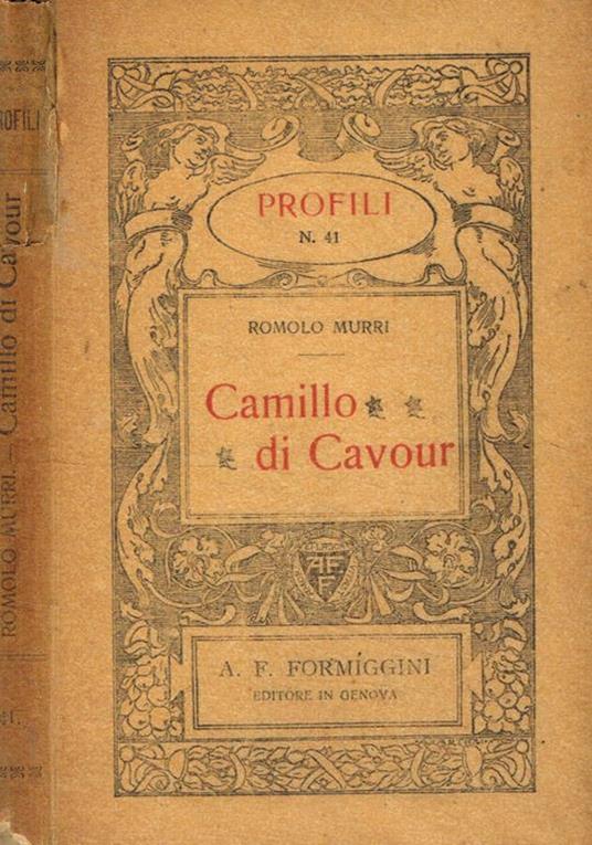 Camillo di Cavour - Romolo Murri - copertina