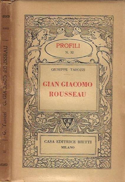 Gian Giacomo Rousseau - Giuseppe Tarozzi - copertina