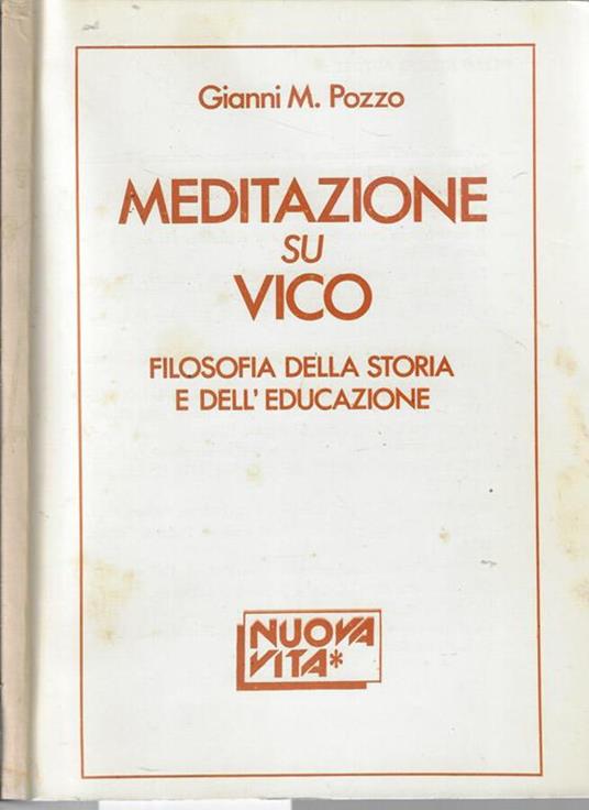 Meditazione su Vico - Gianni M. Pozzo - copertina