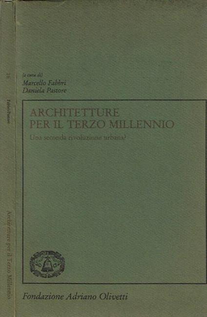 Architetture per il terzo millennio - Marcello Fabbri - copertina