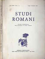 Studi Romani. Anno XXXI n. 3 - 4