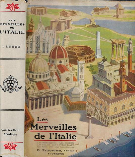 Les merveilles de l'Italie - Joseph Fattorusso - copertina