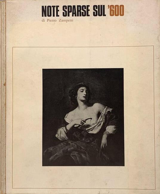 Note sparse sul '600 - Pietro Zampetti - copertina