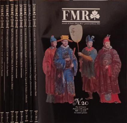 FMR N.20, (volume doppio), 25,26(volume doppio),27,29(volume doppio)-1984 - Franco Maria Ricci - copertina