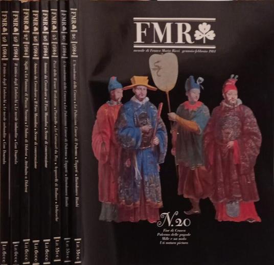 FMR N.20, (volume doppio), 25,26(volume doppio),27,29(volume doppio)-1984 - Franco Maria Ricci - copertina