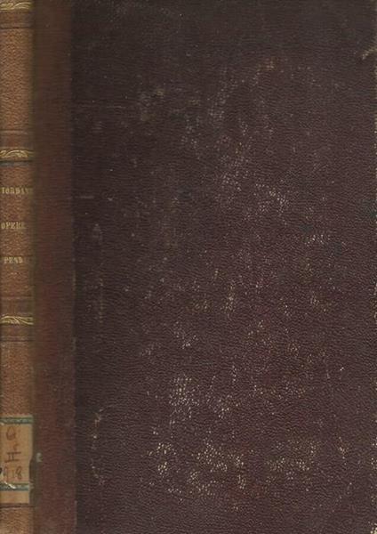 Opere - Pietro Giordani - copertina