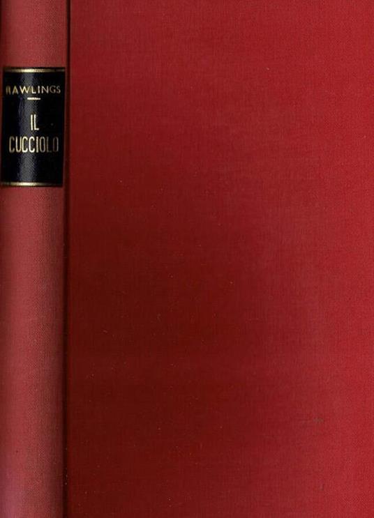 Il cucciolo - Marjorie K. Rawlings - copertina