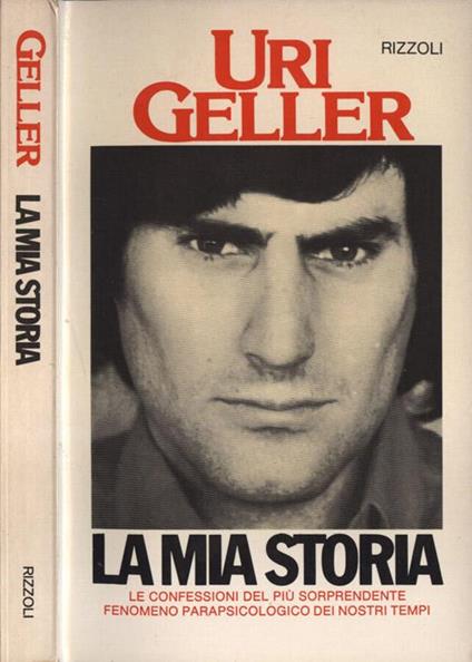 La mia storia - Uri Geller - copertina