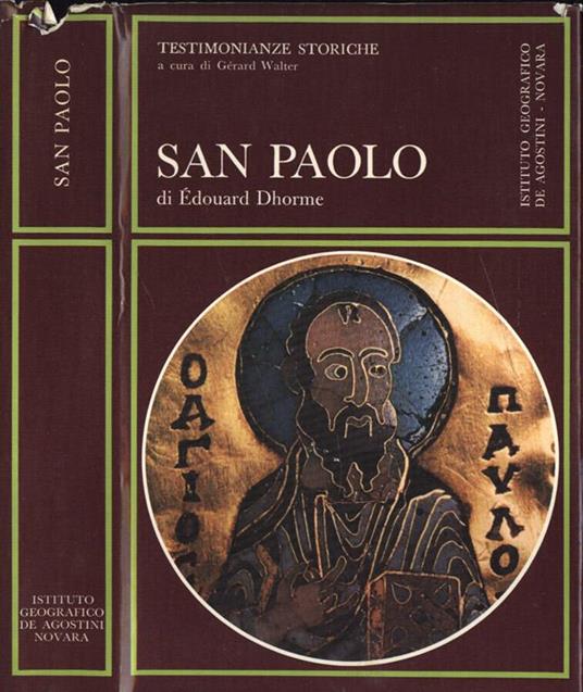 San Paolo - Edouard Dhorme - copertina