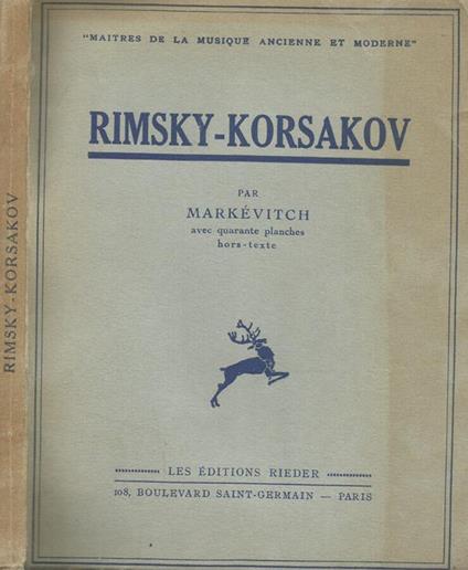 Rimski-Korsakov - copertina