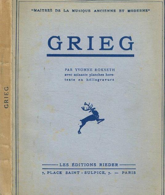 Grieg - copertina