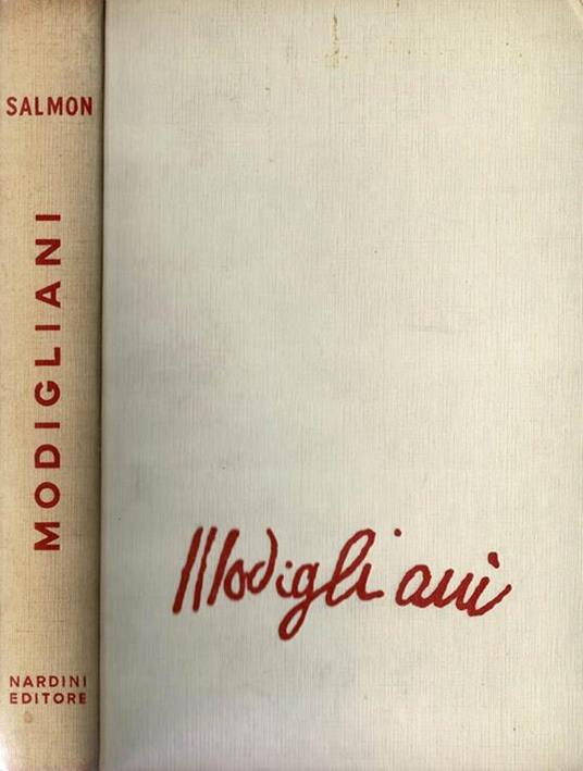 Vita e passione di Amedeo Modigliani - André Salmon - copertina