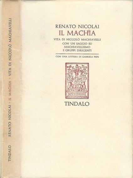 Il Machia - Renato Nicolai - copertina