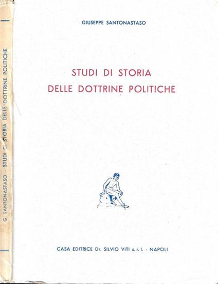 Studi di storia delle dottrine politiche - Giuseppe Santonastaso - copertina