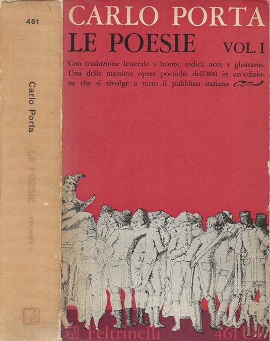 Le poesie. Vol. I - Carlo Porta - copertina