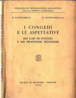 I congedi e le aspettative dei Capi di istituto e dei Professori Secondari