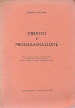 Credito e programmazione