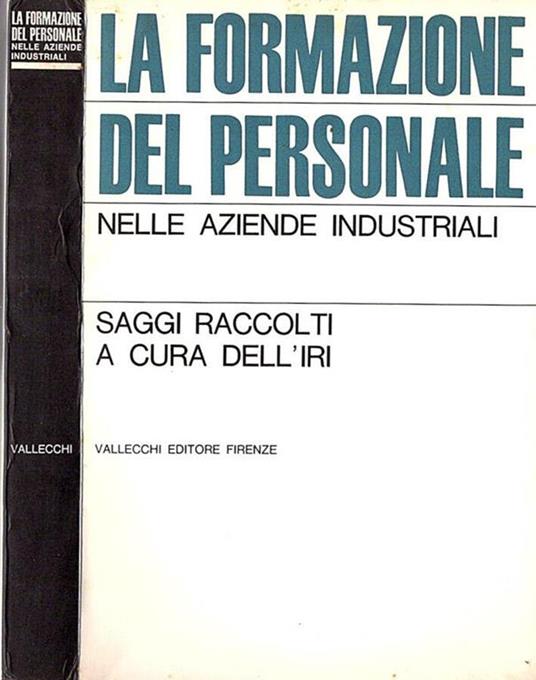 La formazione del personale - copertina