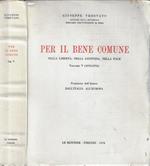Per il bene comune nella libertà, nella giustizia, nella pace Vol V (1972-1976)