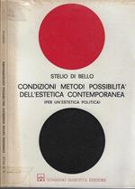 Condizioni metodi possibilità dell'estetica contemporanea
