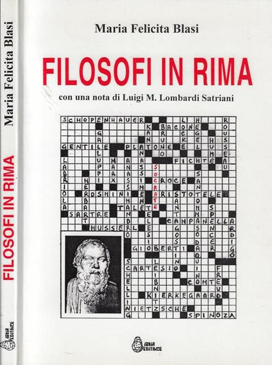 Filosofi in rima - copertina