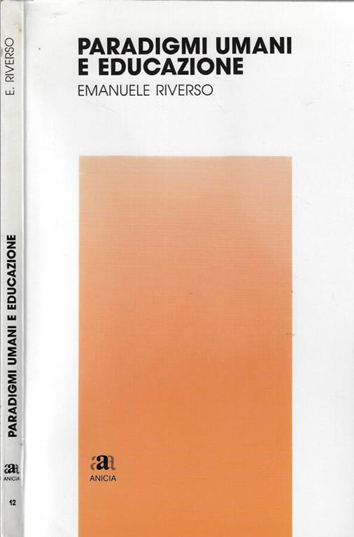 Paradigmi umani e educazione - Emanuele Riverso - copertina