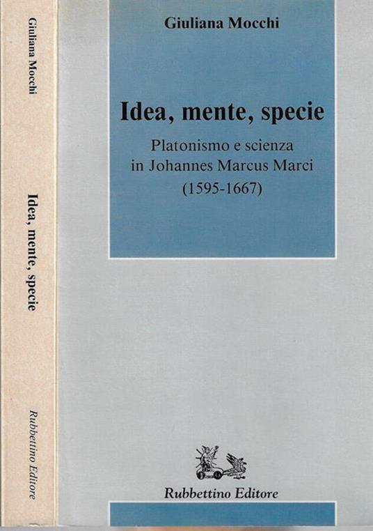Idea, mente, specie - Giuliana Mocchi - copertina