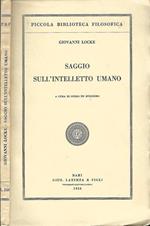 Saggio Sull'Intelletto Umano
