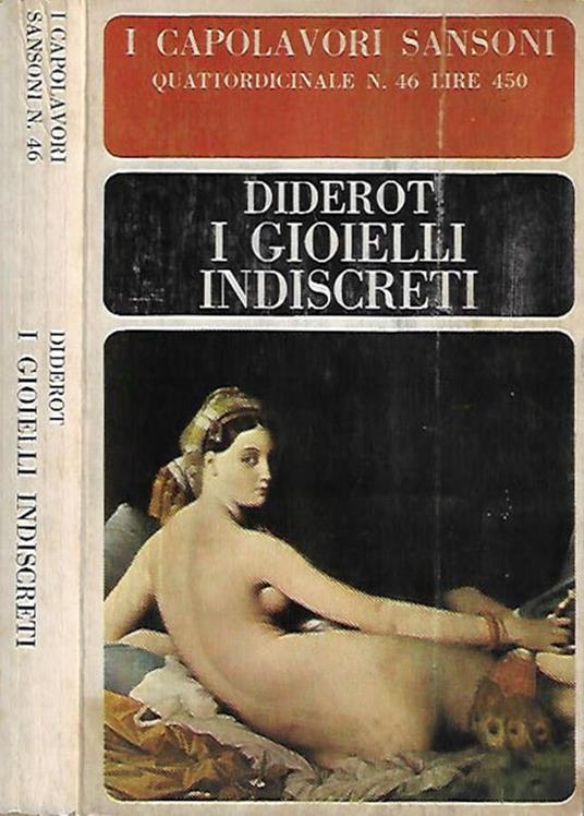 I gioielli indiscreti - Denis Diderot - copertina