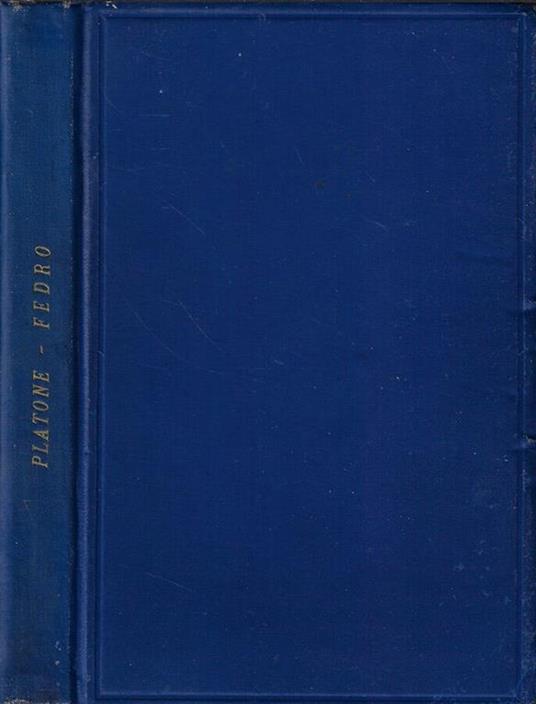 Fedro - Platone - copertina