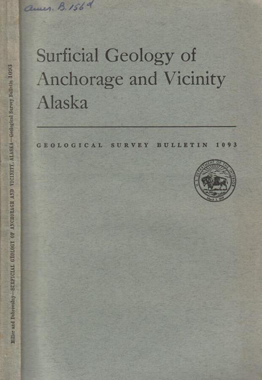 Surficial geology of anchorage and vicinity Alaska - copertina