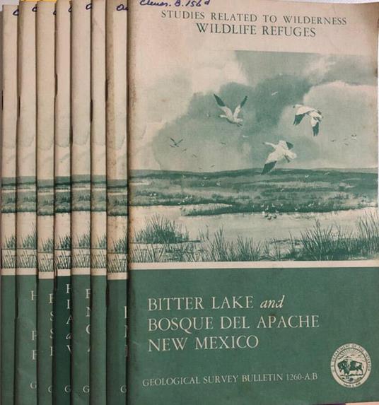 Studies related to wilderness-wildlife refuges - copertina