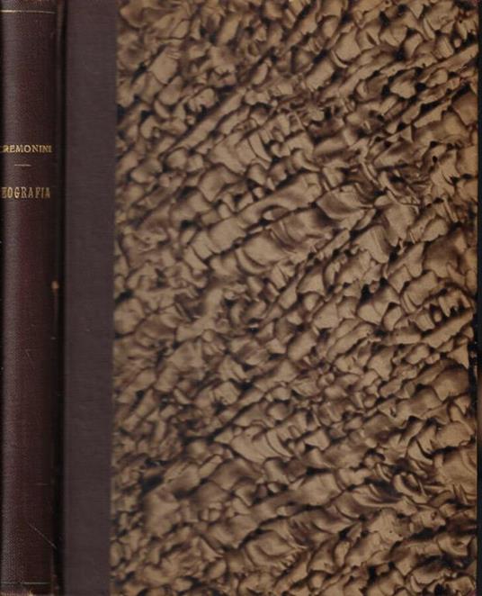 Geografia per il ginnasio superiore - copertina